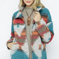 Soft Comfy Lightweight Aztec Pattern Jacket