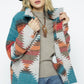 Soft Comfy Lightweight Aztec Pattern Jacket