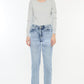 High Rise Slim Straight Jeans