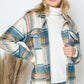 Yarn Dyed Plaid Shirt Jacket Shacket