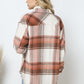 Yarn Dyed Plaid Shirt Jacket Shacket