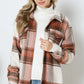 Yarn Dyed Plaid Shirt Jacket Shacket