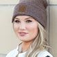 CC  Heathered Boyfriend Beanie