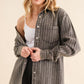 Sparkle Stone Stripe Denim Jacket