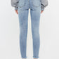 Mid Rise Distressed Ankle Skinny Jeans