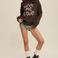 Give Me Love Stitched Mock Neck Sweater