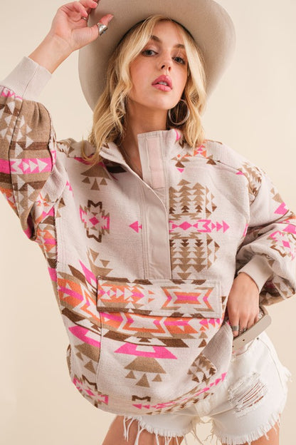 Aztec Western Pullover